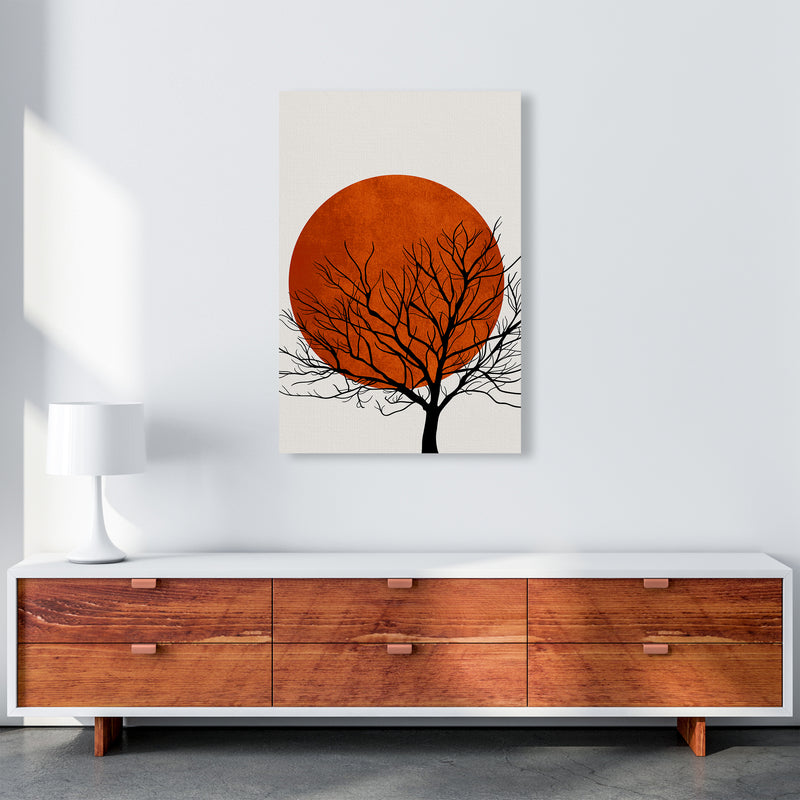 A Blooming Oak  Modern Contemporary Art Print by Kubistika A1 Canvas