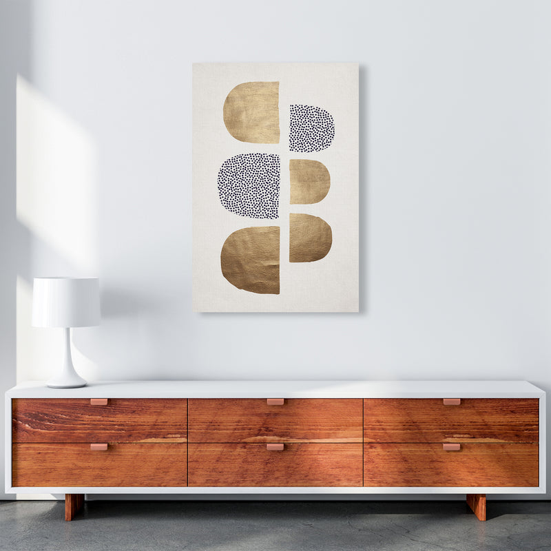 Geometric Abstracta Abstract Art Print by Kubistika A1 Canvas