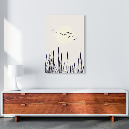 Shadows Of The Sun Contemporary Art Print by Kubistika A1 Canvas
