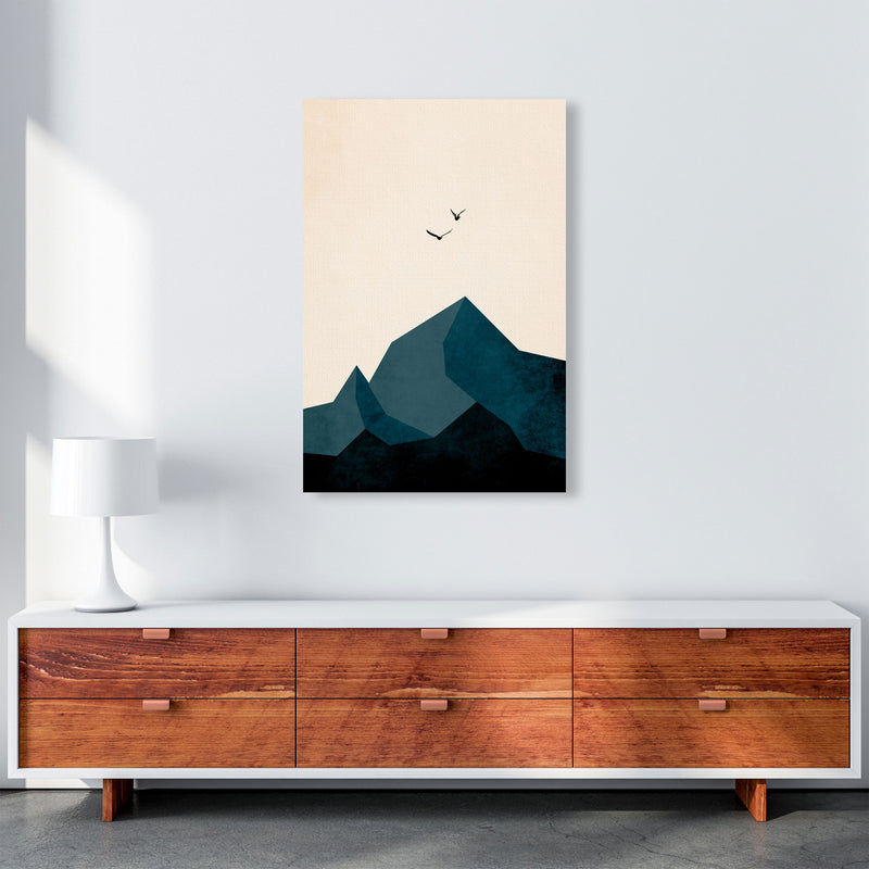 Zugspitze ZWEI Art Print by Kubistika A1 Canvas