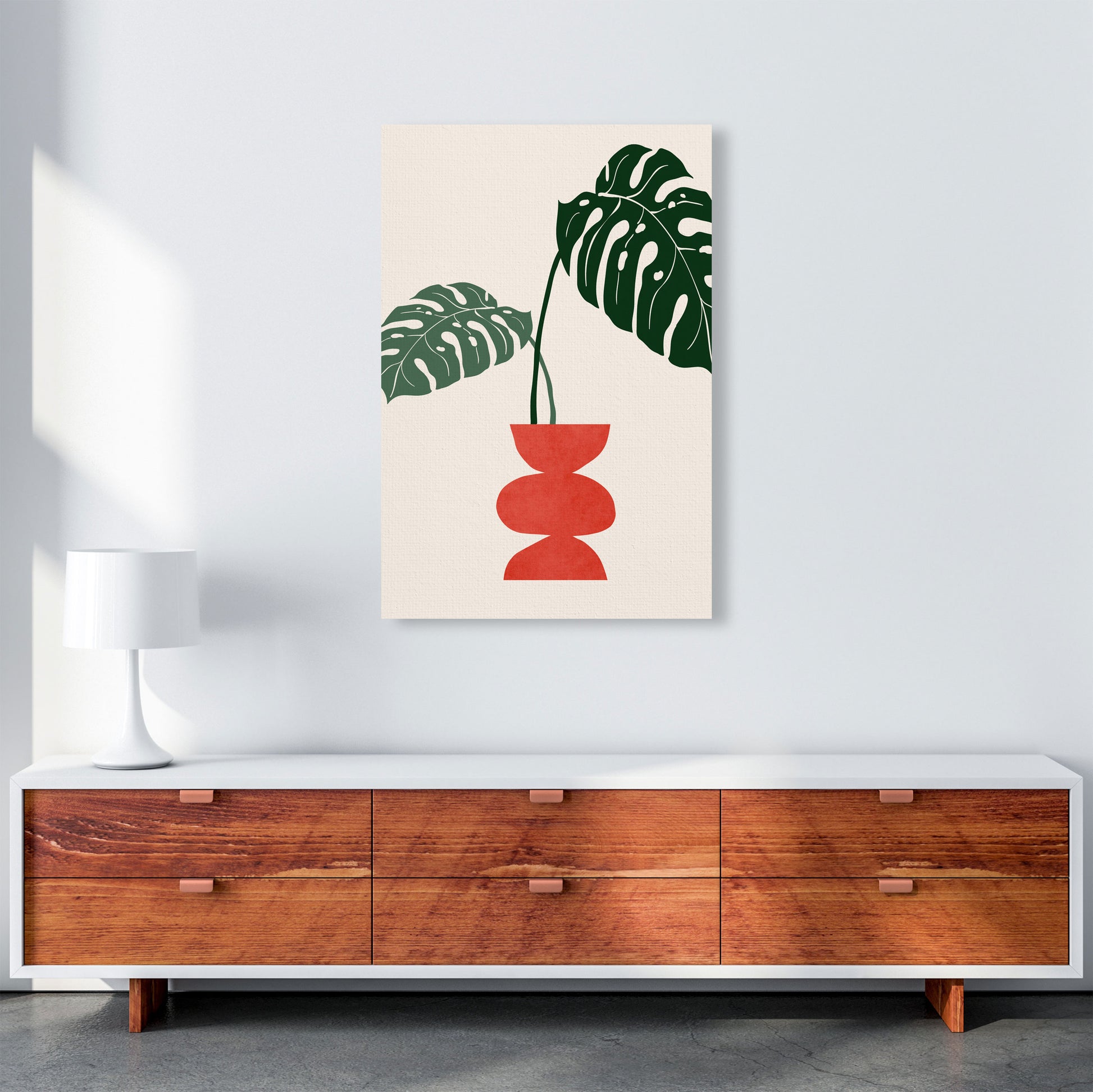 Sweet Days Y Art Print by Kubistika A1 Canvas