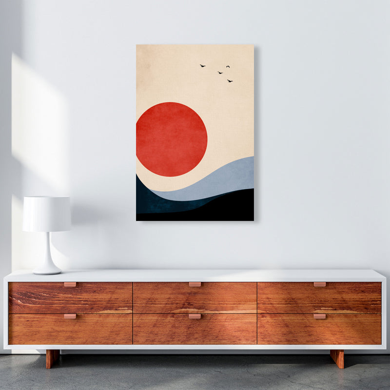Seaside Memories Art Print by Kubistika A1 Canvas