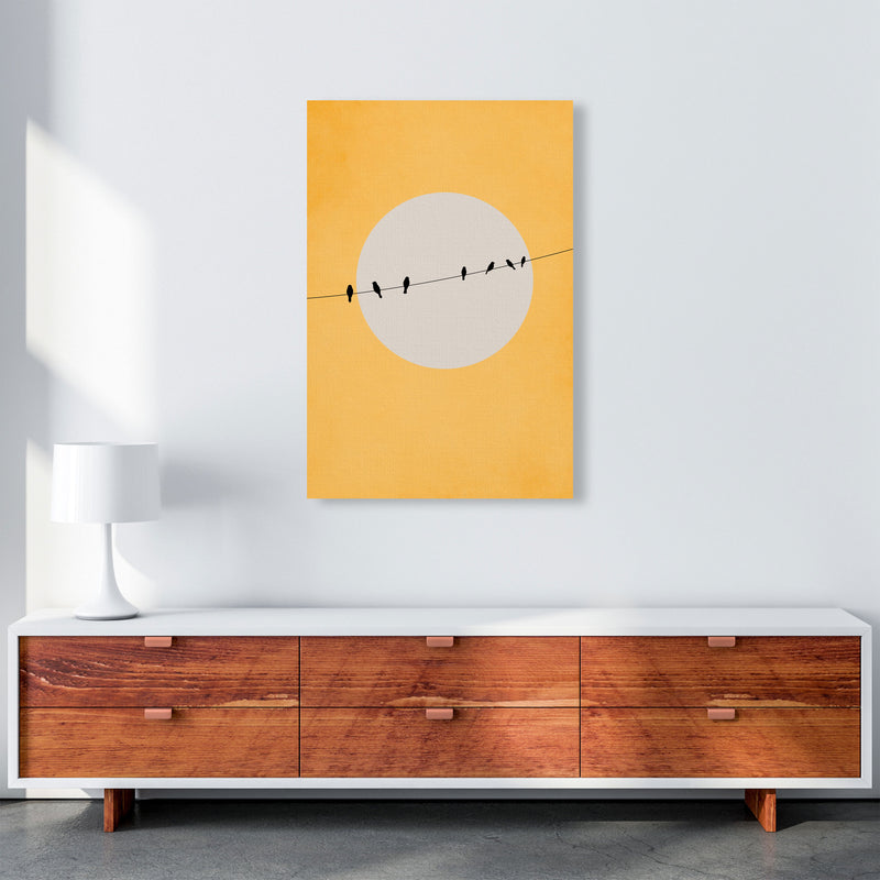 Chirping And Chilling (At Day) Art Print by Kubistika A1 Canvas
