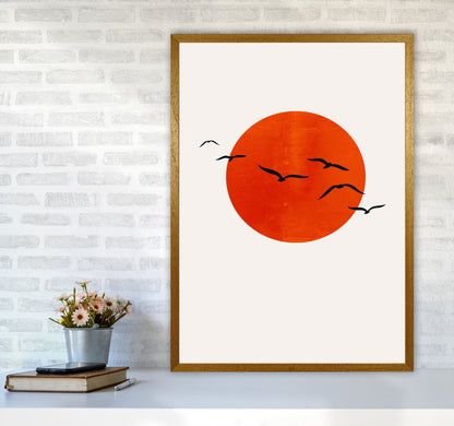 A Beautiful Day Modern Contemporary Art Print by Kubistika A1 Print Only