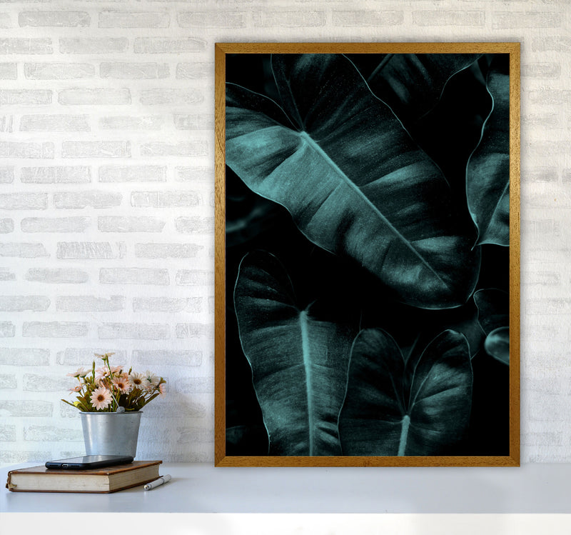 Dark Leafs Photography Art Print by Kubistika A1 Print Only