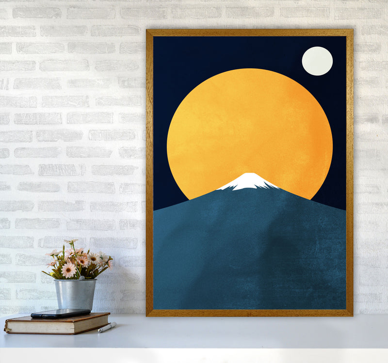 Himalaya Contemporary Art Print by Kubistika A1 Print Only