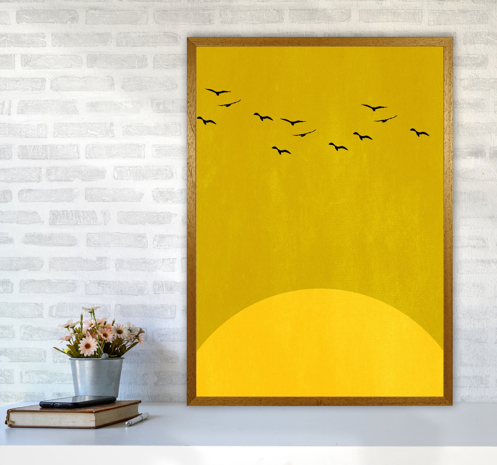 Sundance Contemporary Art Print by Kubistika A1 Print Only