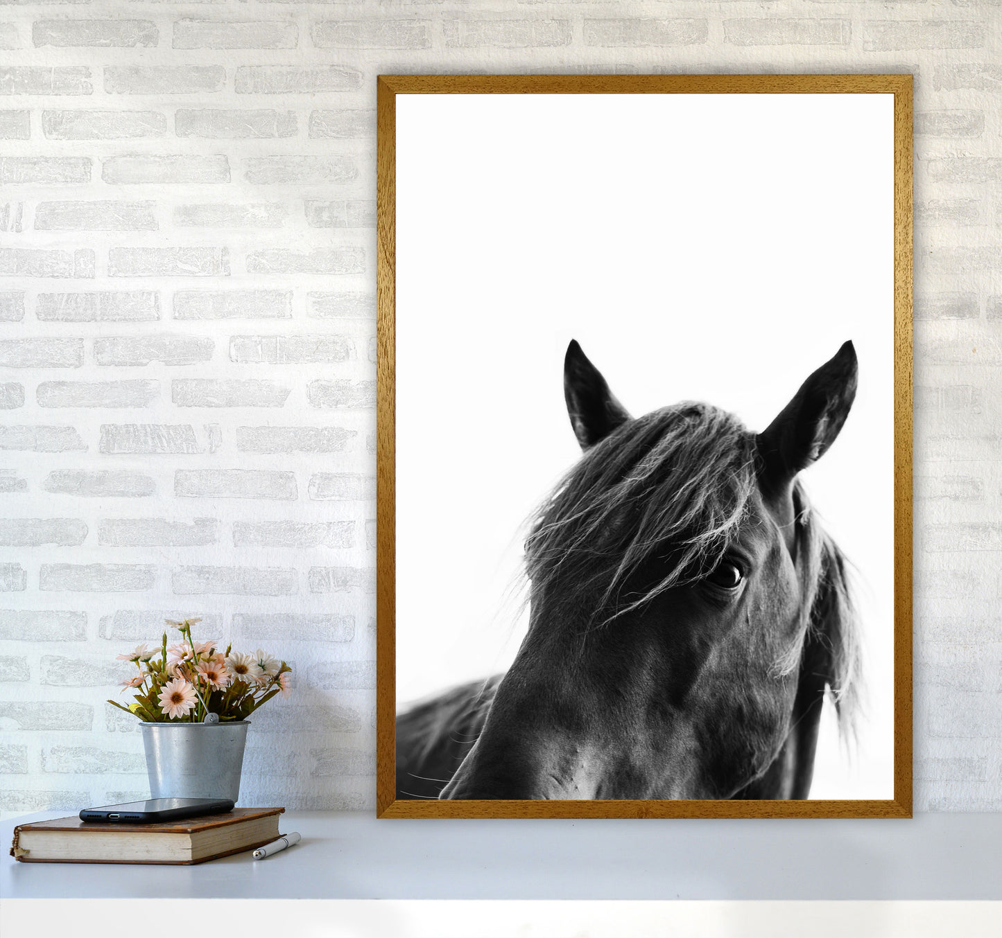 Black Beauty Photography Art Print by Kubistika A1 Print Only