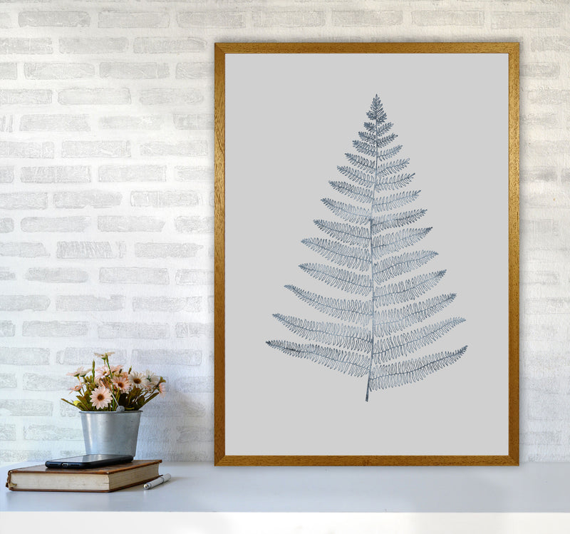 Botanica Minimalistica - GREY Modern Art Print by Kubistika A1 Print Only