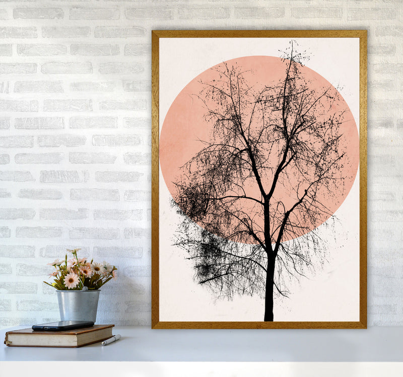 Autumn Sunset Contemporary Art Print by Kubistika A1 Print Only