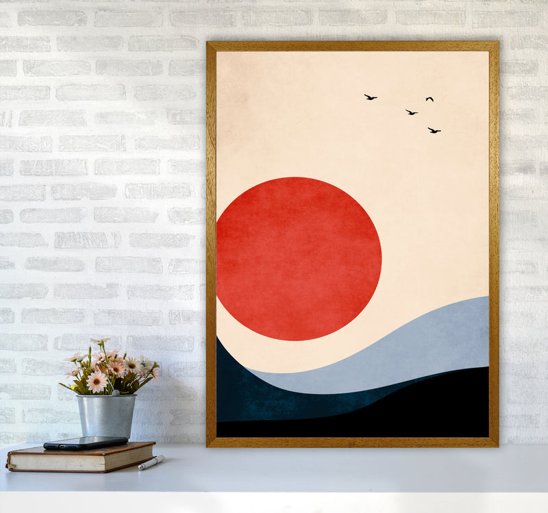 Seaside Memories Art Print by Kubistika A1 Print Only