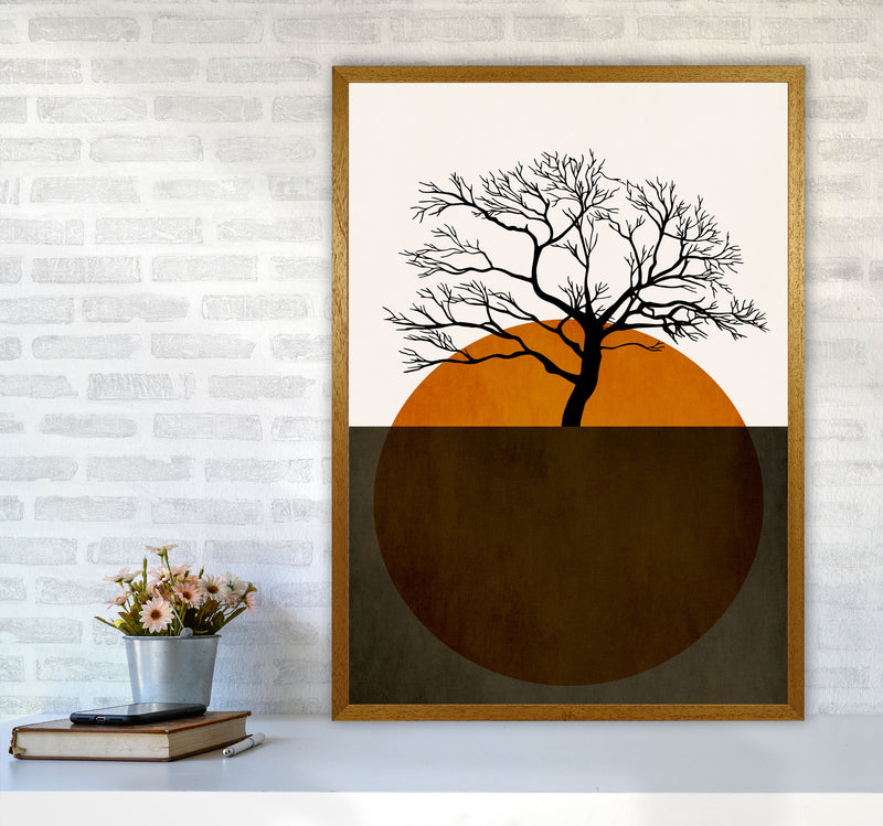 Sunny Days Of Silence Art Print by Kubistika A1 Print Only
