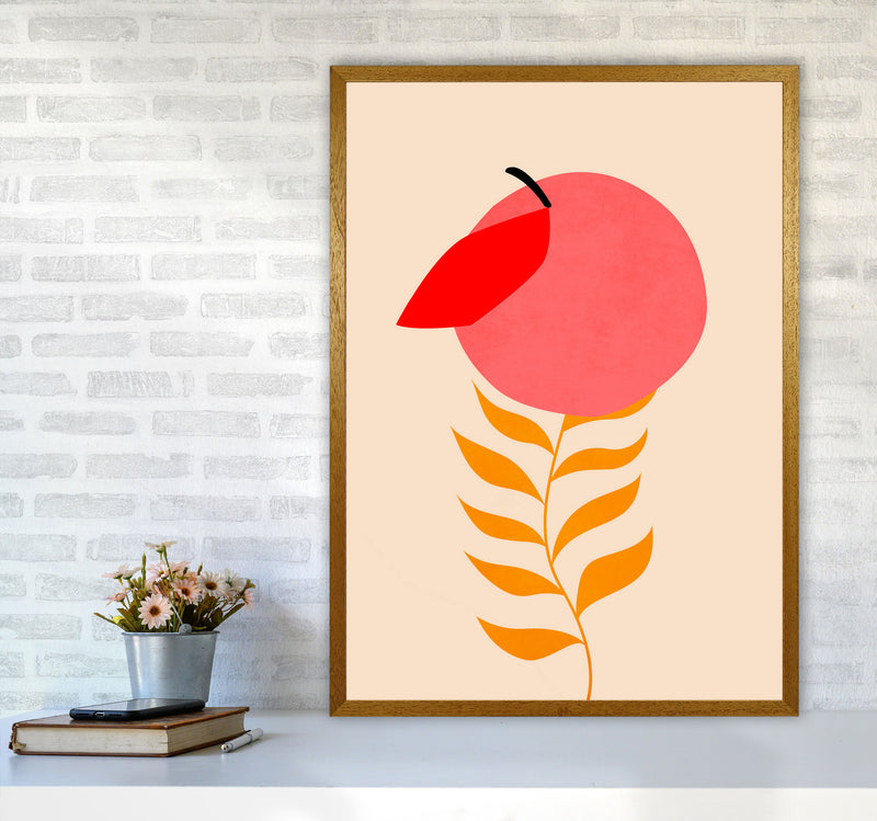 Little Peach Art Print by Kubistika A1 Print Only