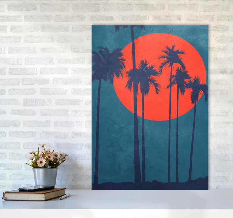 Cote d´Azur Photography Art Print by Kubistika A1 Black Frame
