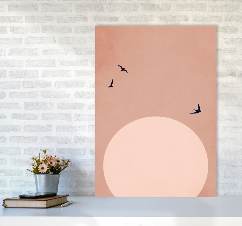 The Beauty Of Life Art Print by Kubistika A1 Black Frame