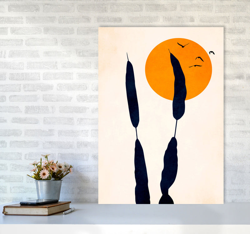 Night And Day Art Print by Kubistika A1 Black Frame