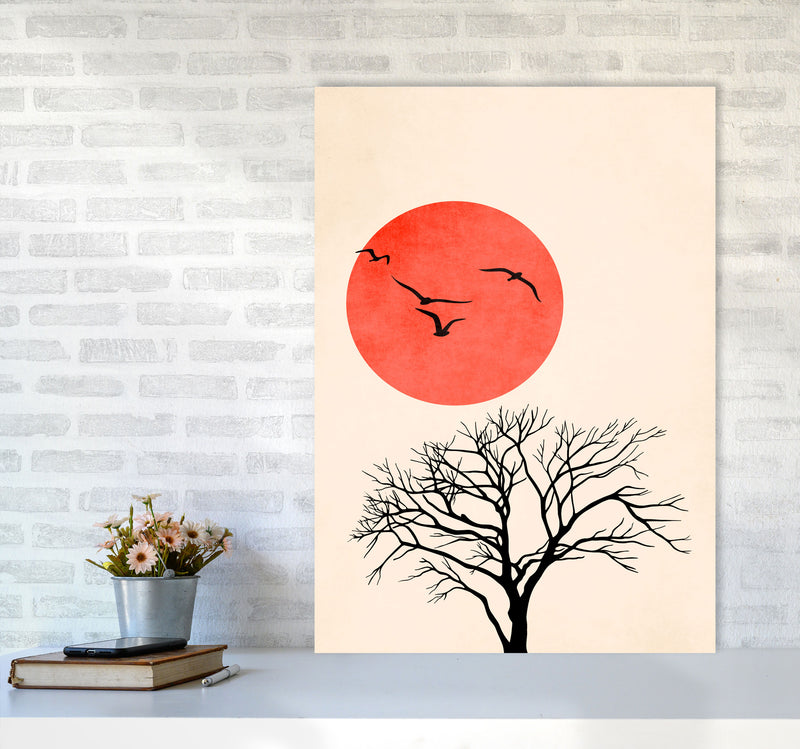 Fly Art Print by Kubistika A1 Black Frame