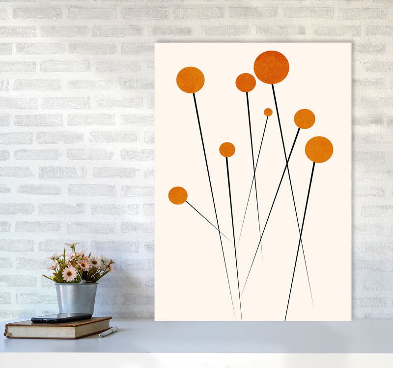Dreaming Daisies Art Print by Kubistika A1 Black Frame