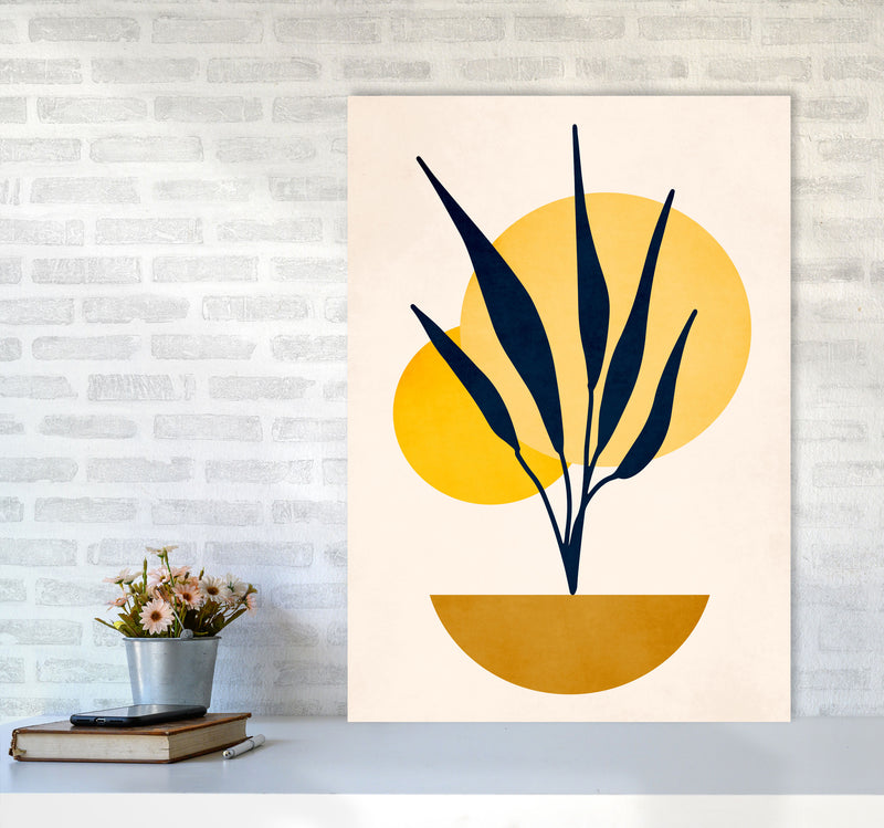Copenhagen No.5 Art Print by Kubistika A1 Black Frame