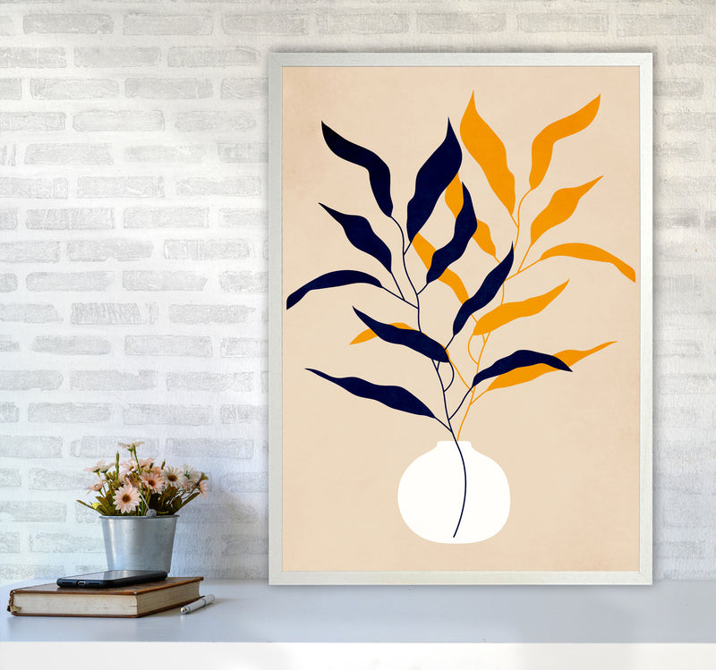 Purity Art Print by Kubistika A1 Oak Frame