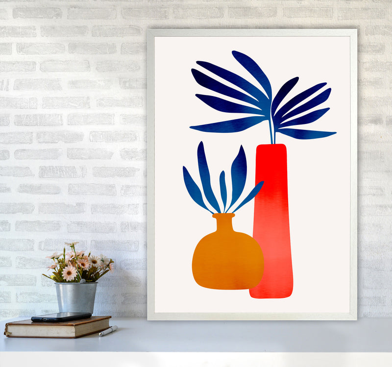 Fairytale Plants - 2 Art Print by Kubistika A1 Oak Frame