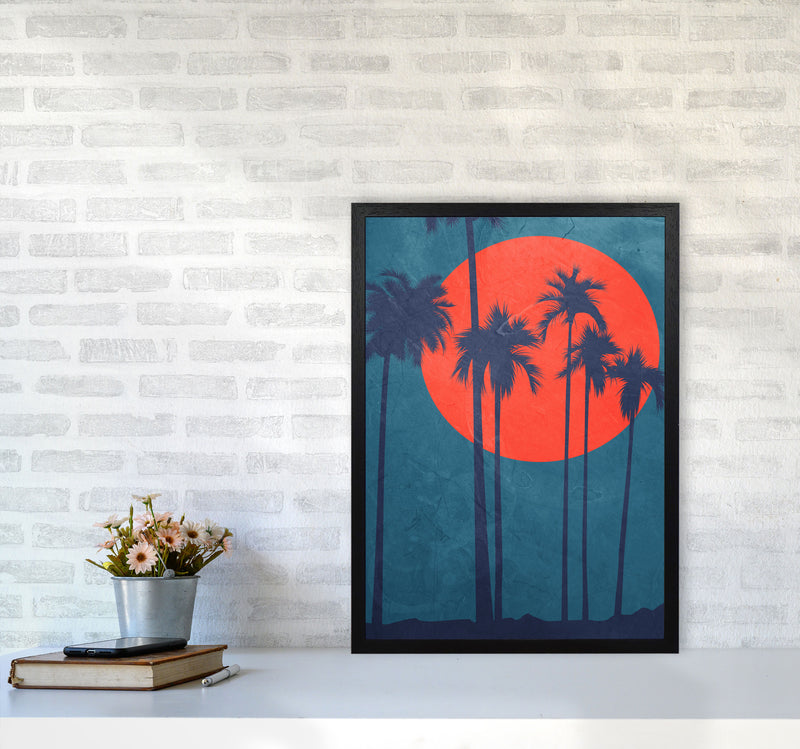 Cote d´Azur Photography Art Print by Kubistika A2 White Frame