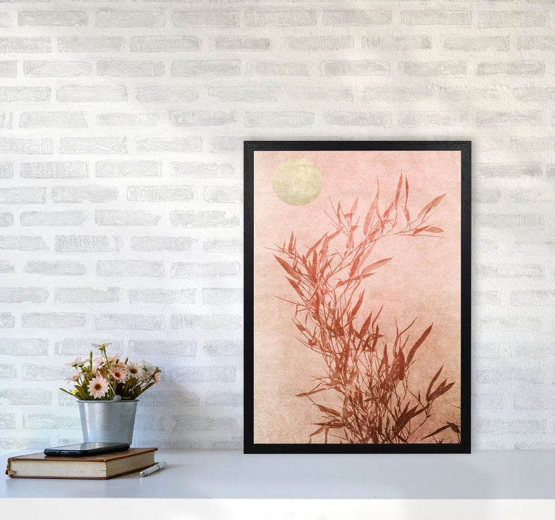 Sentimental Touch Contemporary Art Print by Kubistika A2 White Frame
