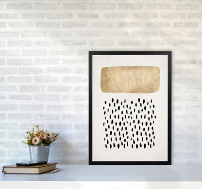 Opus No Contemporary Art Print by Kubistika A2 White Frame