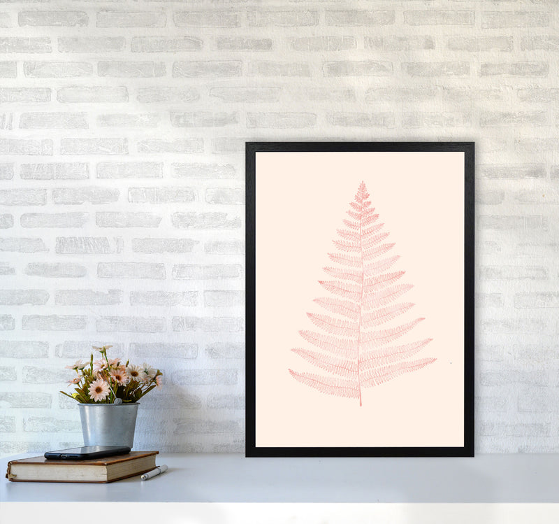 Botanica Minimalistica - ROUGE Modern Art Print by Kubistika A2 White Frame