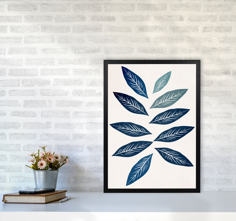 Winter Bouquet Art Print by Kubistika A2 White Frame