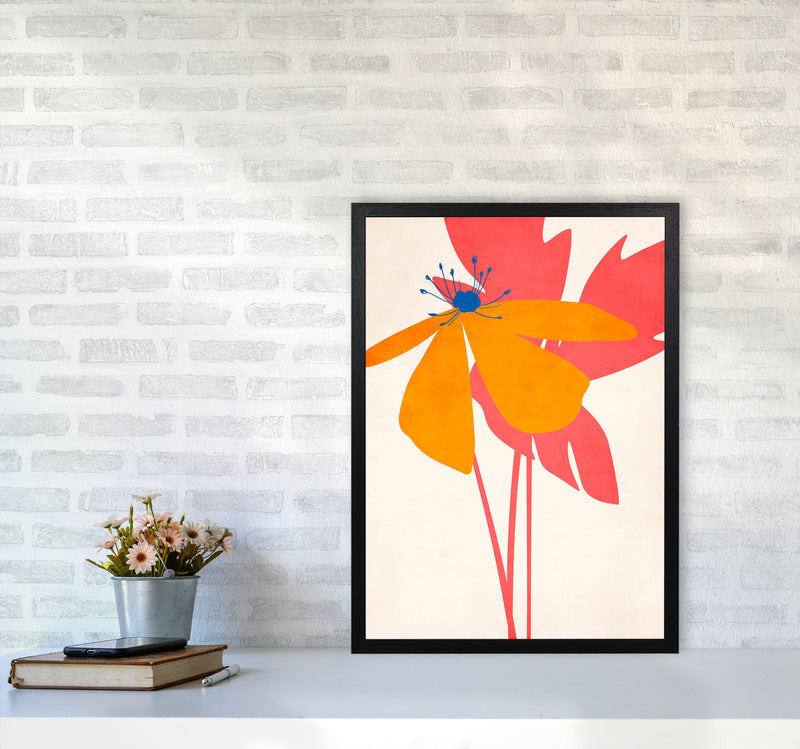 Thinking Of You  Y Art Print by Kubistika A2 White Frame