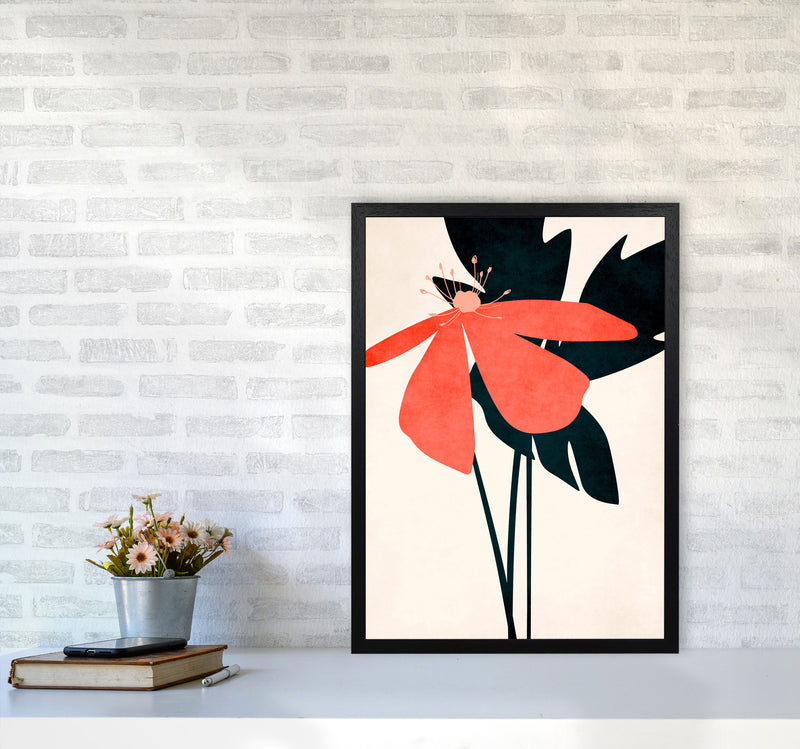 Thinking Of You  X Art Print by Kubistika A2 White Frame