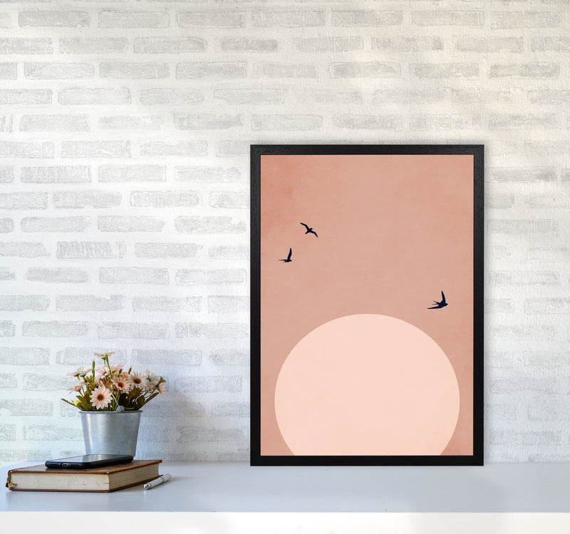 The Beauty Of Life Art Print by Kubistika A2 White Frame