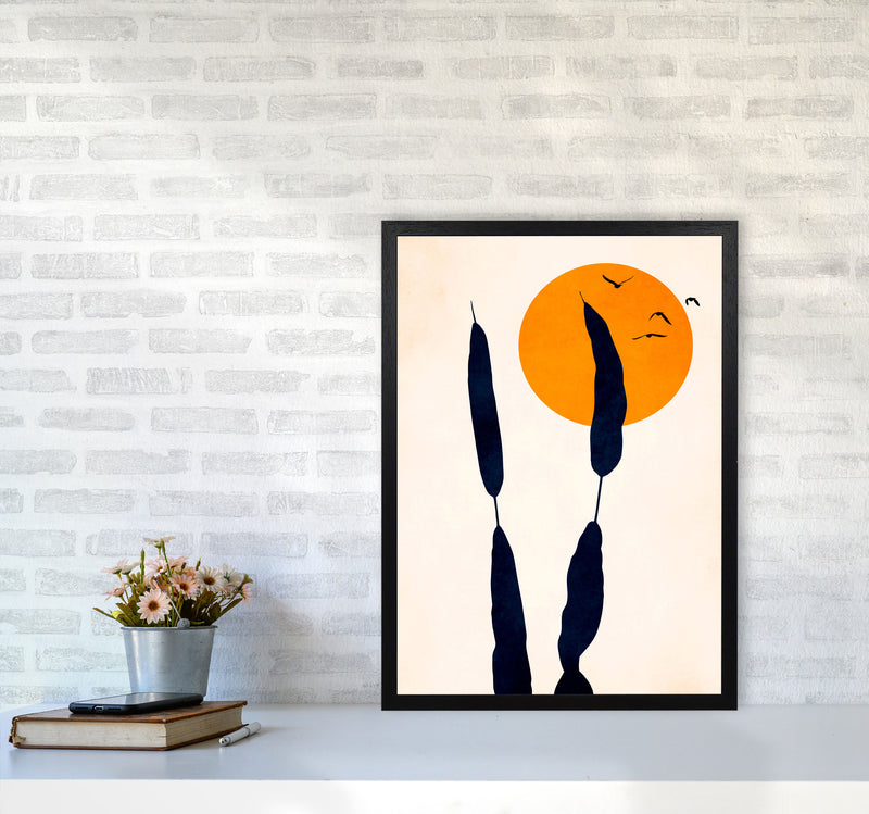 Night And Day Art Print by Kubistika A2 White Frame