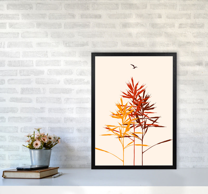 Above The Fields Art Print by Kubistika A2 White Frame