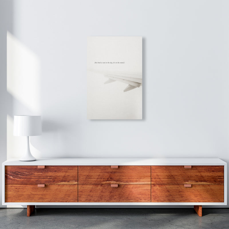 No Limits Quote Contemporary Art Print by Kubistika A2 Canvas