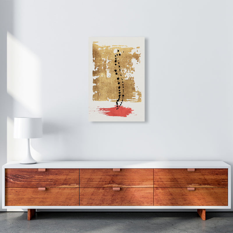 Drip Drop Abstract Art Print by Kubistika A2 Canvas