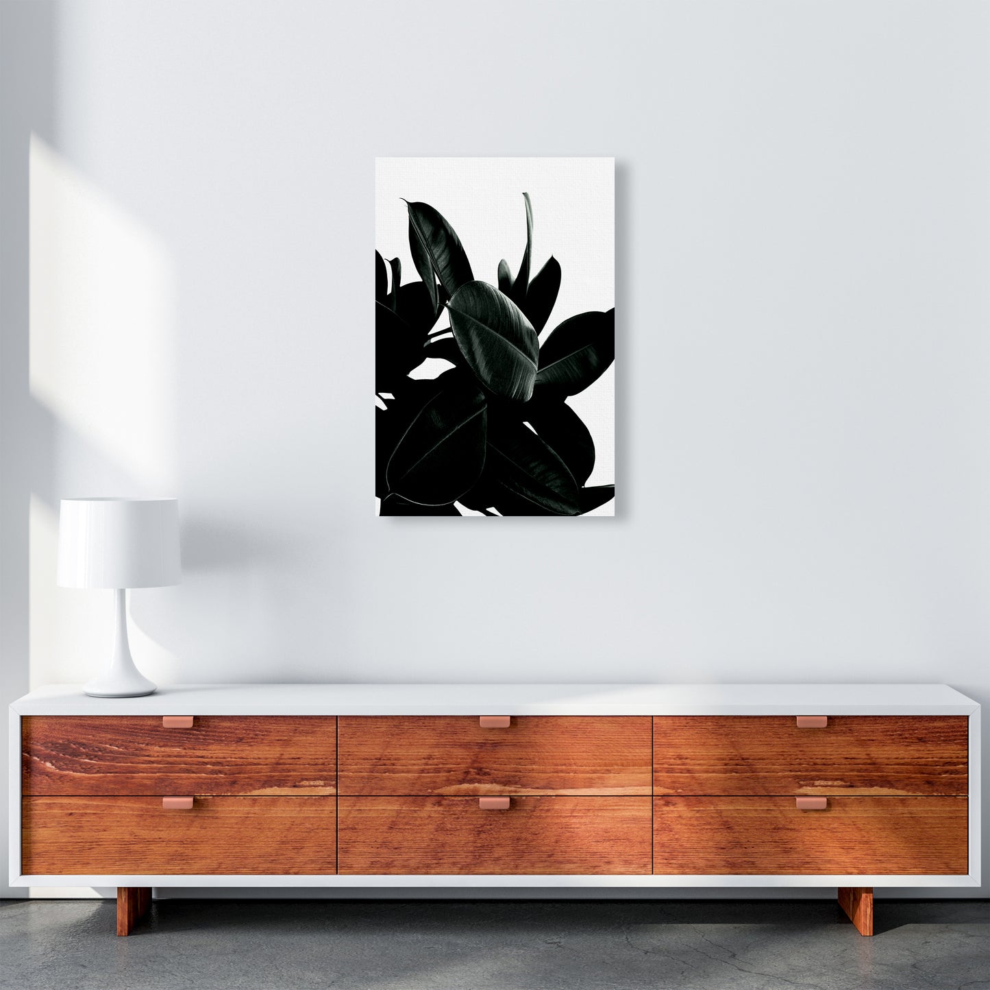 Dark Tree Photography Art Print by Kubistika A2 Canvas