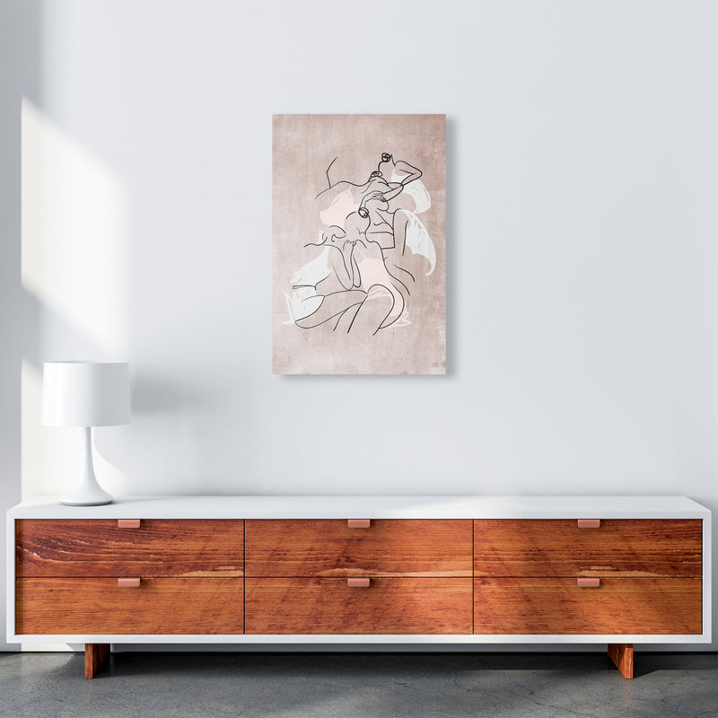 Les Femmes Fatales Contemporary Art Print by Kubistika A2 Canvas