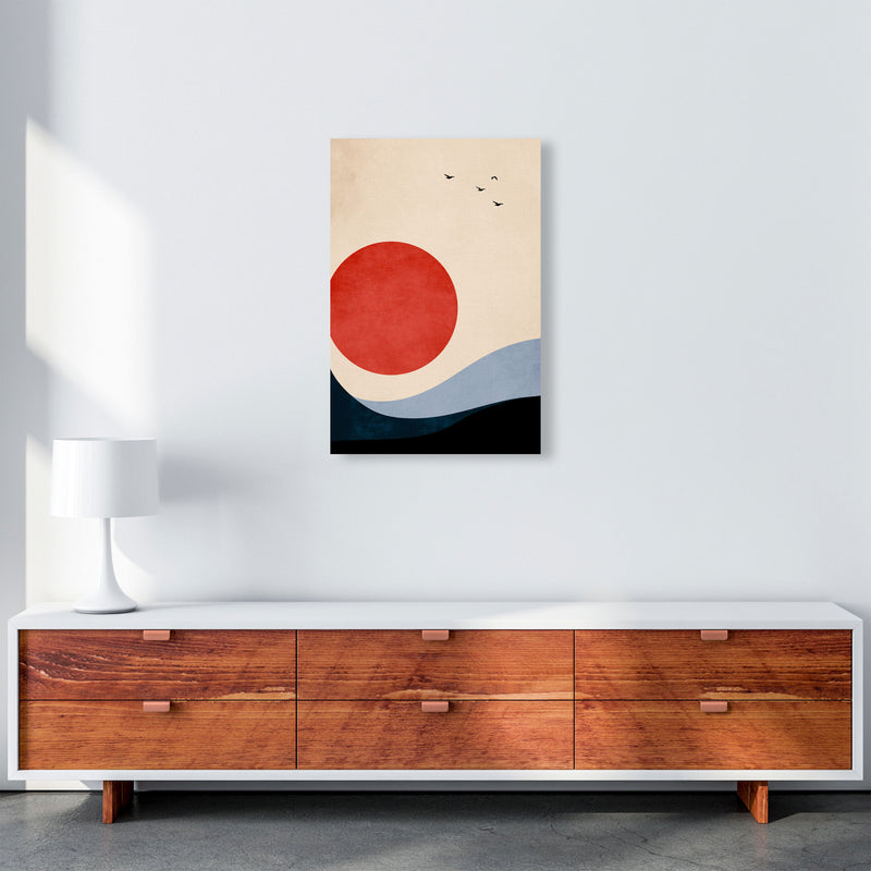 Seaside Memories Art Print by Kubistika A2 Canvas