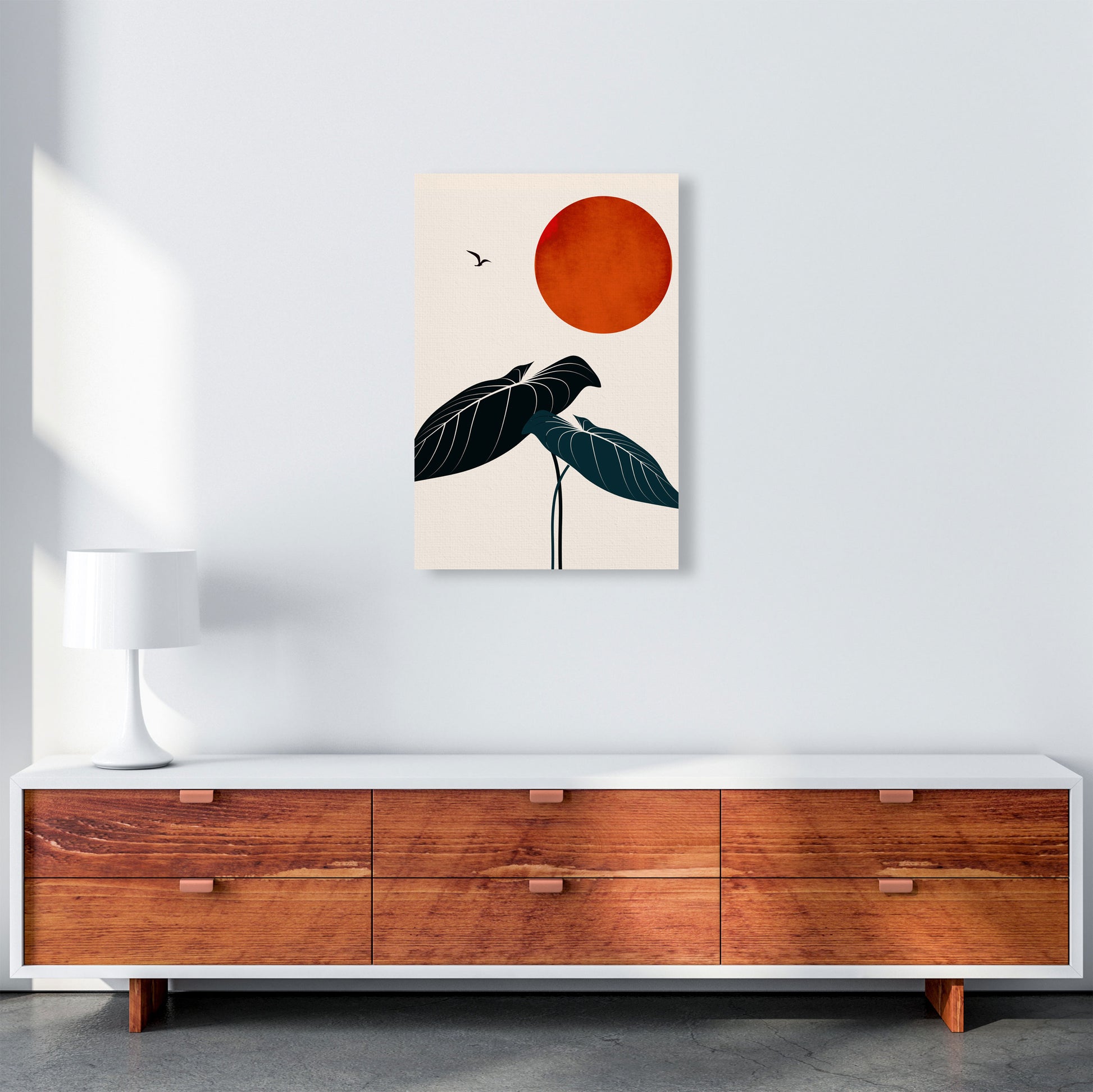 Dreaming At Night Art Print by Kubistika A2 Canvas