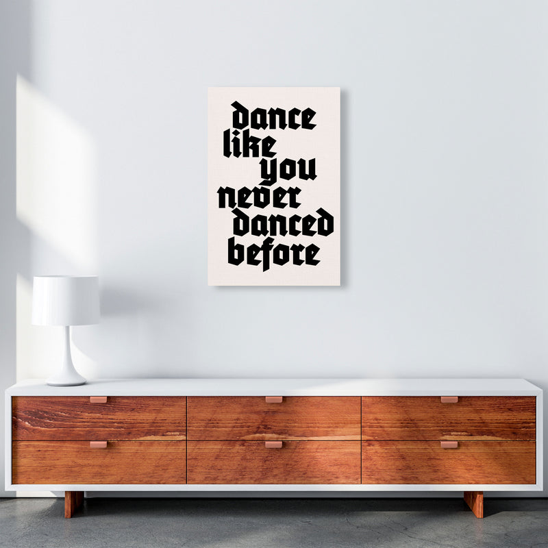 Dance Like Never Before Art Print by Kubistika A2 Canvas