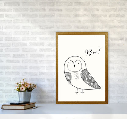 Boo Nursery Animal Art Print by Kubistika A2 Print Only