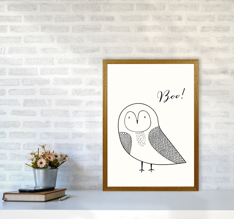 Boo Nursery Animal Art Print by Kubistika A2 Print Only