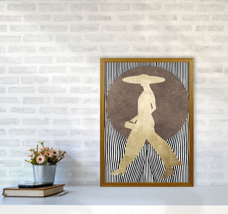 La Madame Noir Vintage Contemporary Art Print by Kubistika A2 Print Only