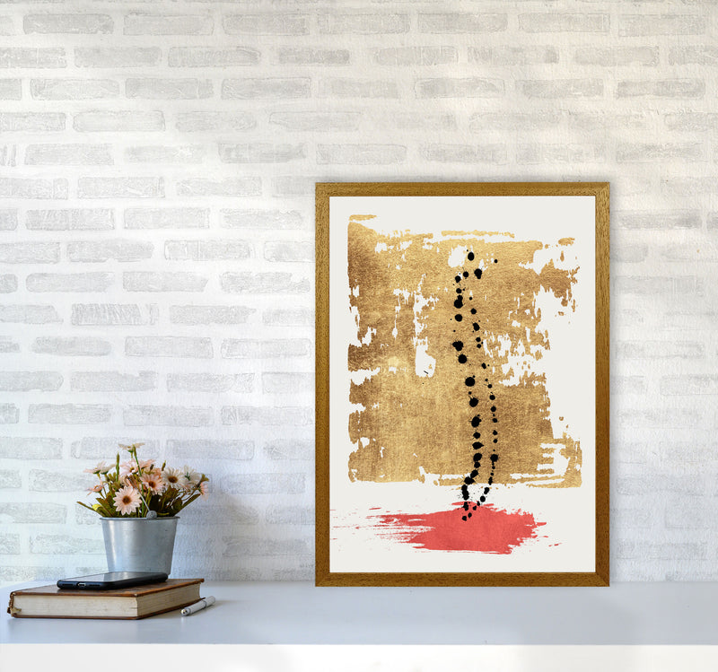 Drip Drop Abstract Art Print by Kubistika A2 Print Only