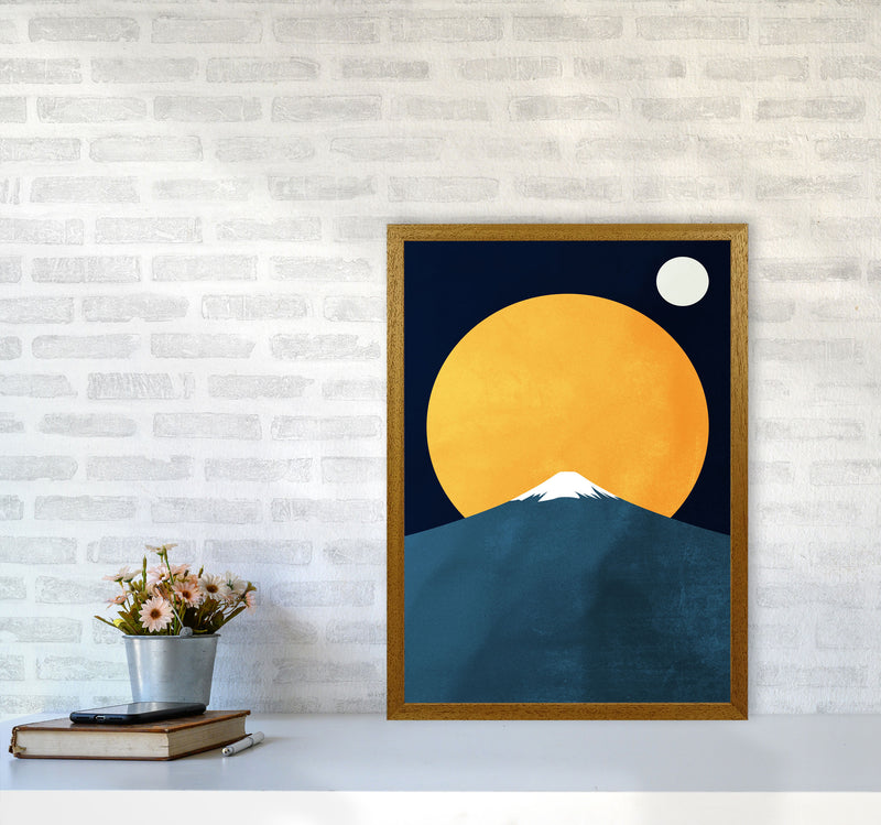 Himalaya Contemporary Art Print by Kubistika A2 Print Only