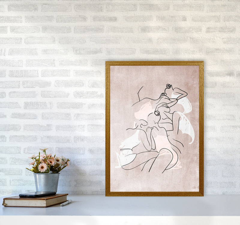 Les Femmes Fatales Contemporary Art Print by Kubistika A2 Print Only