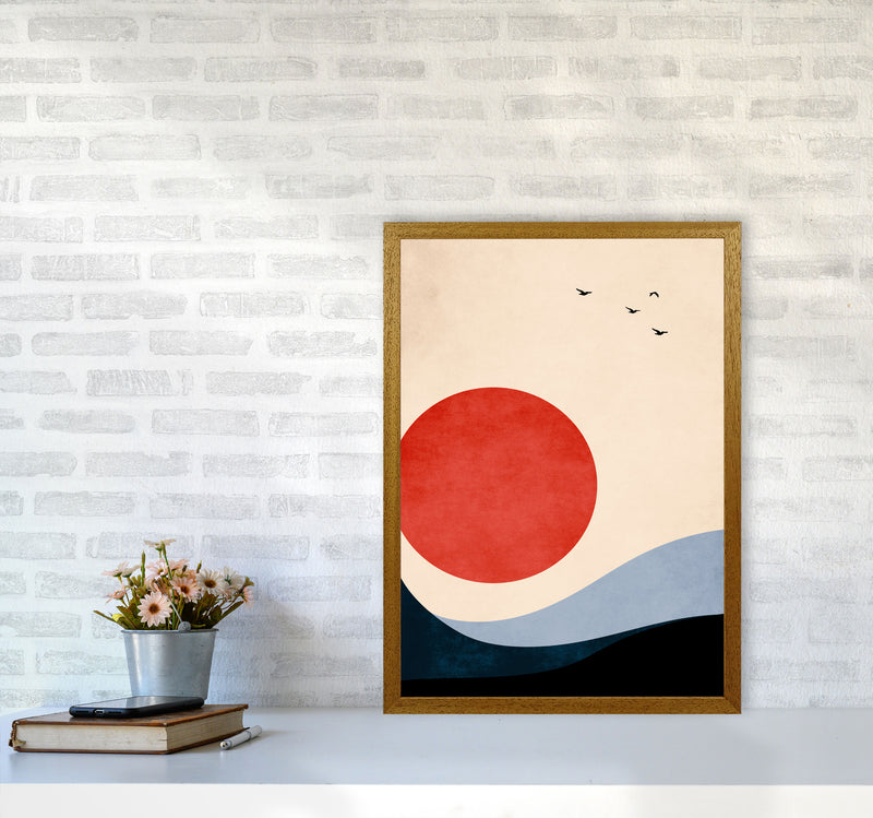 Seaside Memories Art Print by Kubistika A2 Print Only