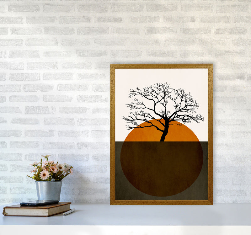Sunny Days Of Silence Art Print by Kubistika A2 Print Only